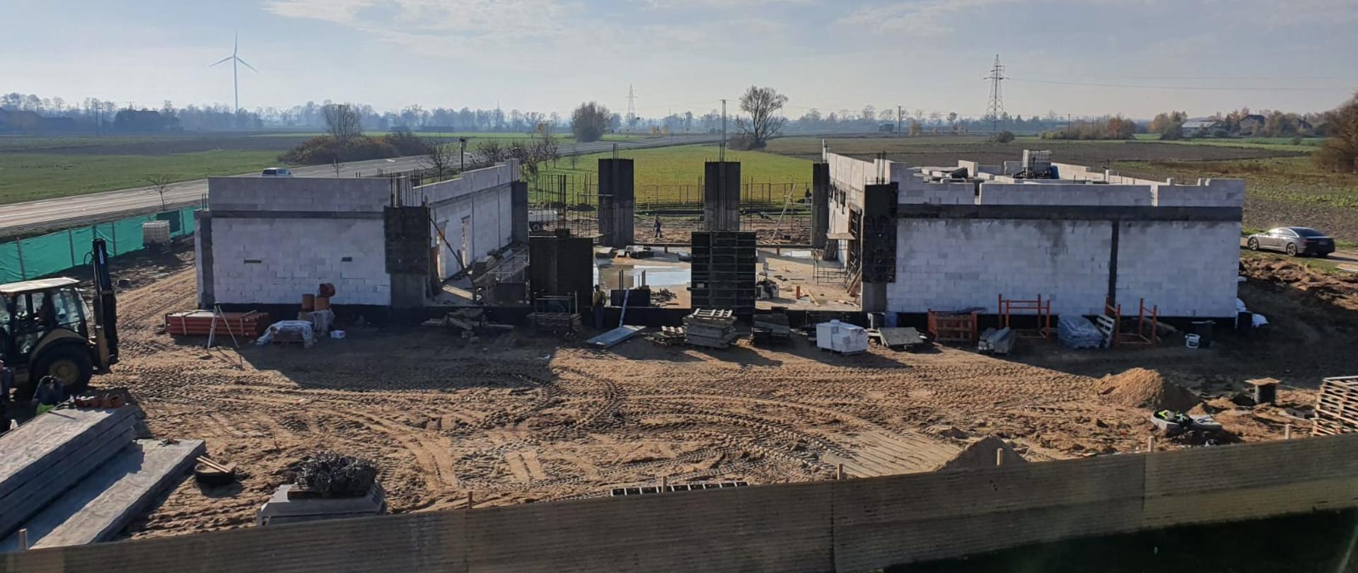 Budowa Jednostki Ratowniczo - Gaśniczej nr 2 w Raciążu