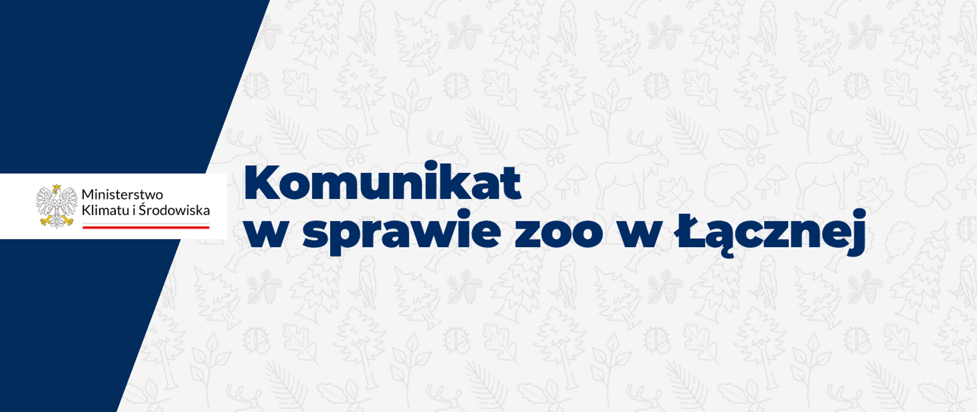 Komunikat w sprawie zoo w Łącznej