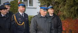 Uroczysta zmiana służby na JRG 1 KM PSP we Włocławku