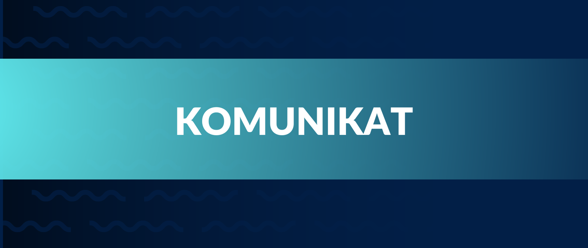 baner komunikat