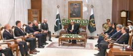 Spotkanie ministra Tomasza Siemoniaka z prezydentem Pakistanu Asifem Ali Zardari