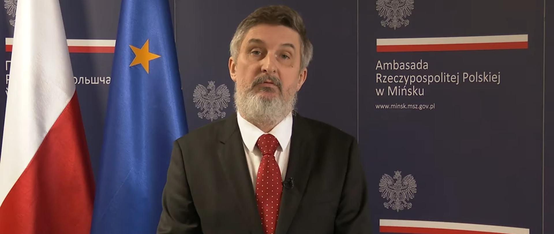 Ambasador RP na Białorusi Artur Michalski 