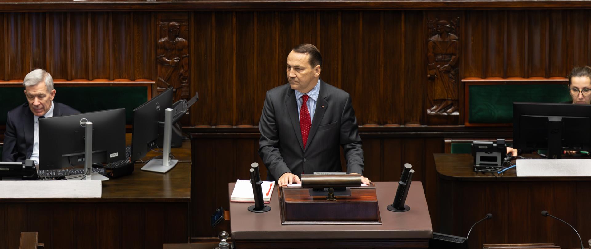 Speech by Deputy Prime Minister and Minister of Foreign Affairs Radosław Sikorski in the Sejm 19.11.2025