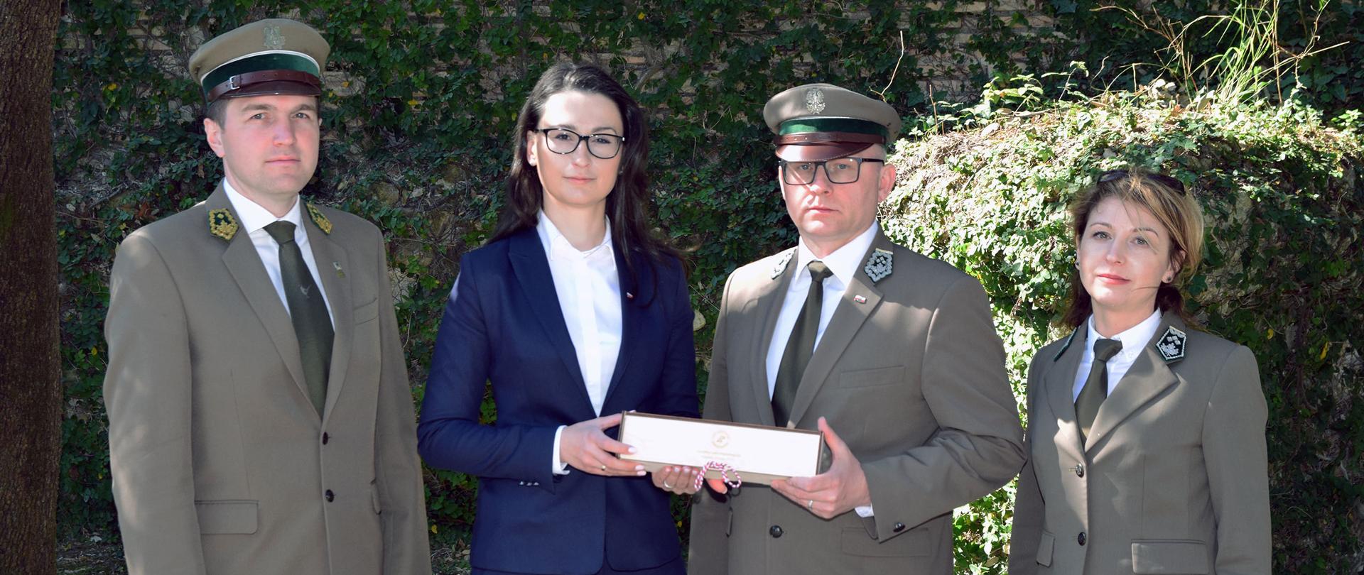 Uroczyste sadzenie dębów w Ogrodach Watykańskich