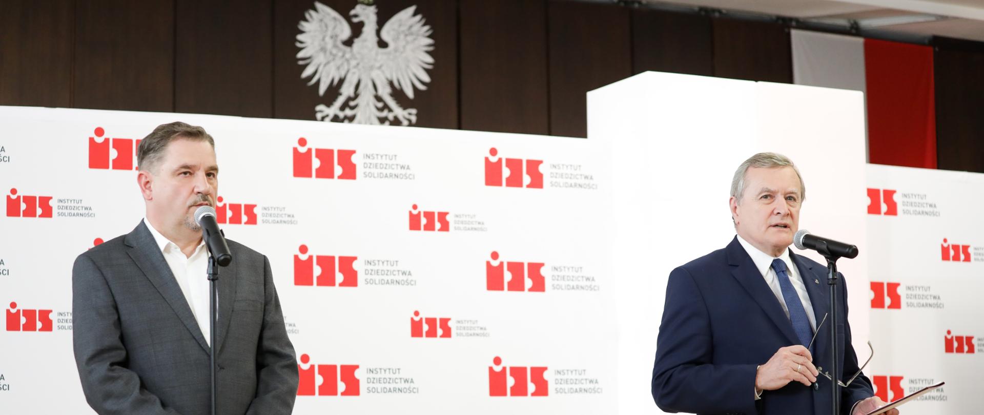 Instytut Dziedzictwa Solidarności - konferencja w sali BHP, fot. Danuta Matloch