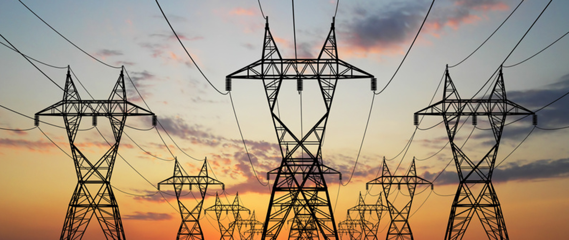 Sieci energetyczne - grafika ilustracyjna