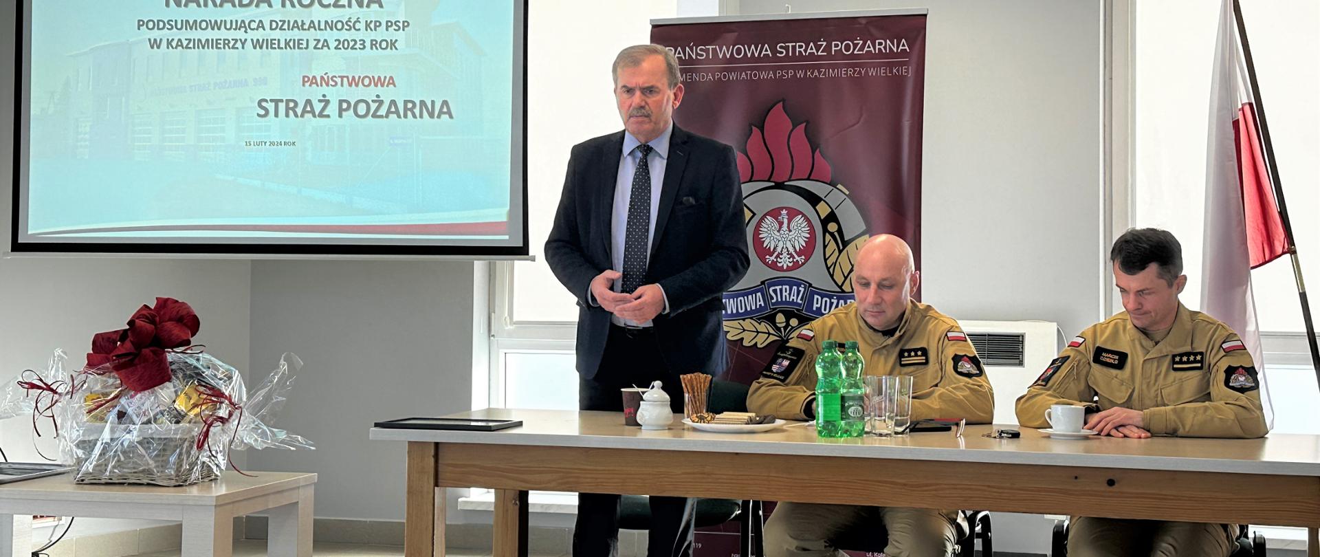 
Narada roczna podsumowująca działalność kazimierskich strażaków za 2023 r.
