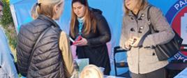 Nasz punkt edukacyjny podczas kaliskiego „Targu na plantach” 