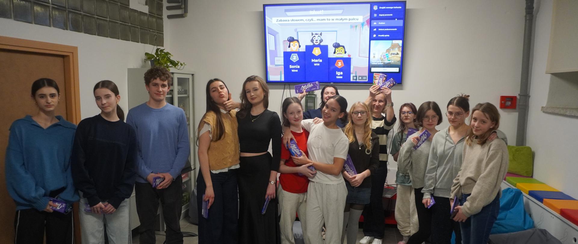 Pamiątkowe zdjęcie uczestników guizu