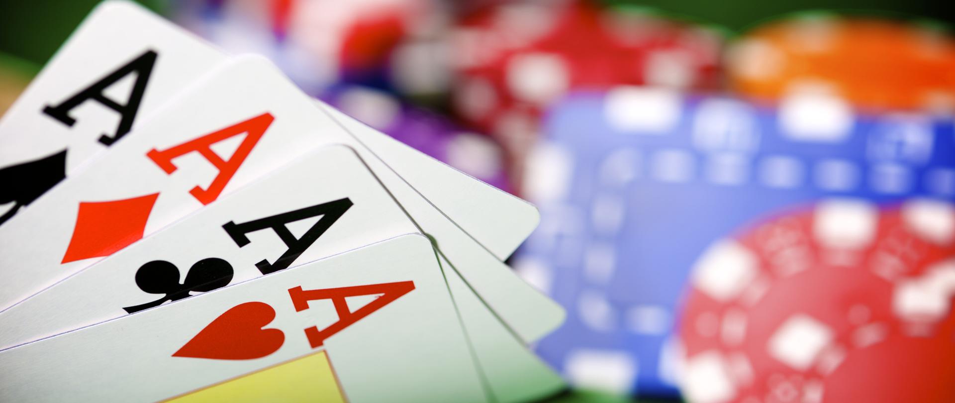 Karty do gry oraz żetony