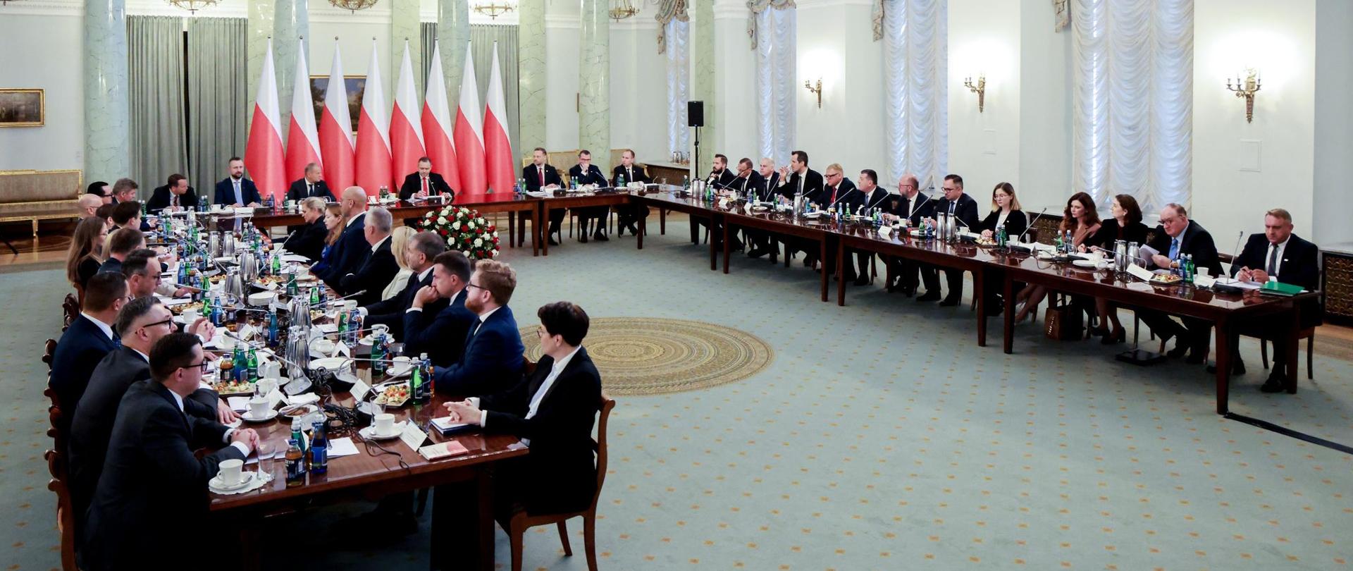 Minister Marcin Kierwiński wziął udział w posiedzeniu Rady Gabinetowej