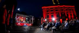Ceremonia otwarcia II Mistrzostw Europy Drużyn Polonijnych w Piłce Nożnej w Lesznie.