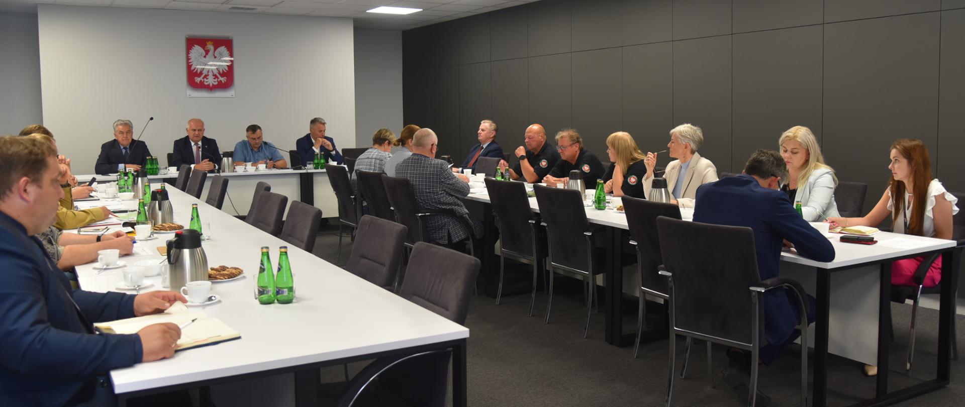 Spotkanie służb Wojewody Lubuskiego