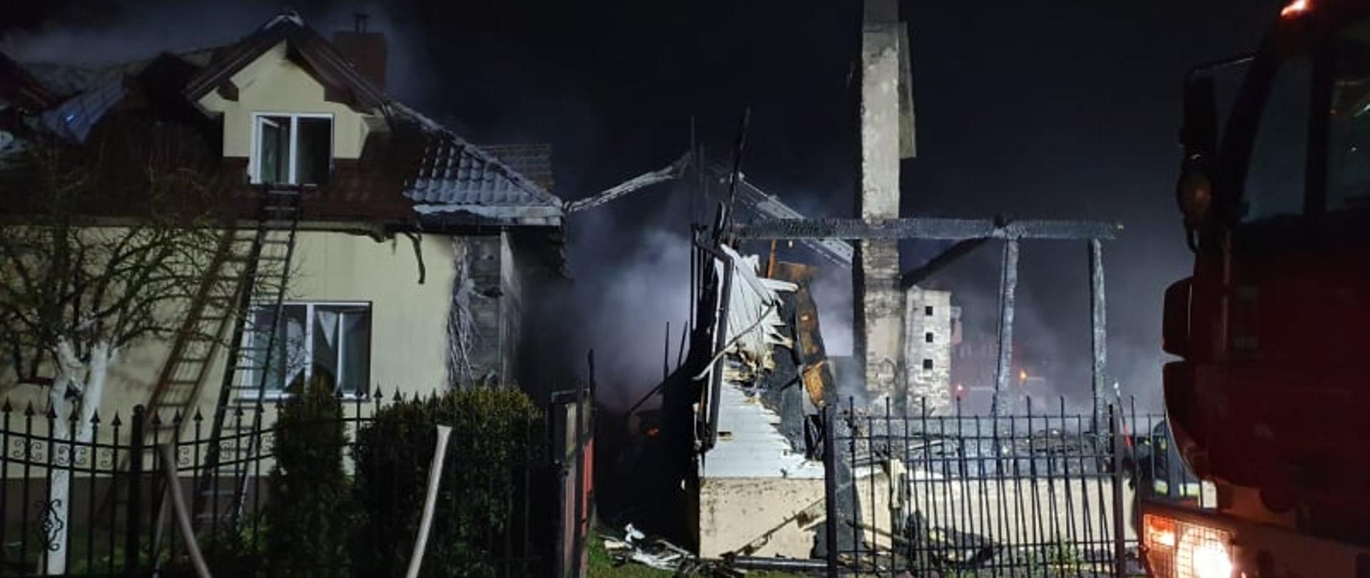 Tragiczny pożar domu w miejscowości Szorce.
