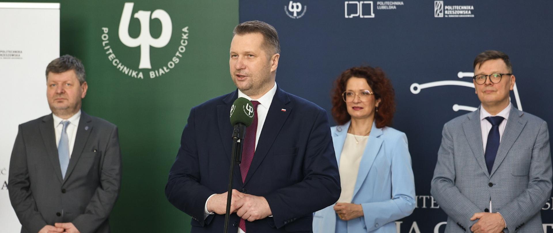 Wizyta ministra Czarnka w Białymstoku