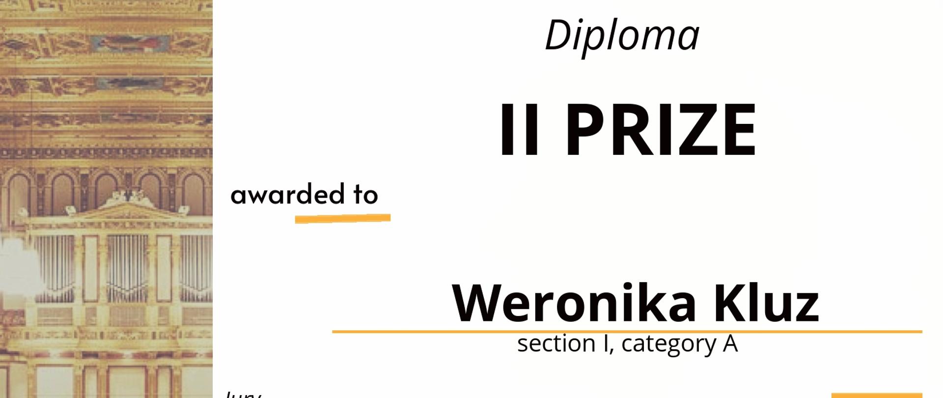 Dyplom Weronika Kluz