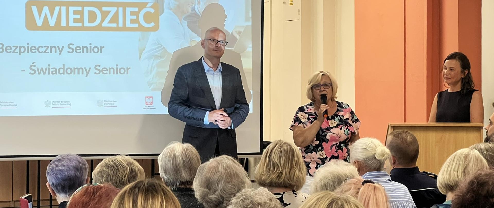 Spotkanie w ramach programu "Bezpieczny Senior - Świadomy Senior"