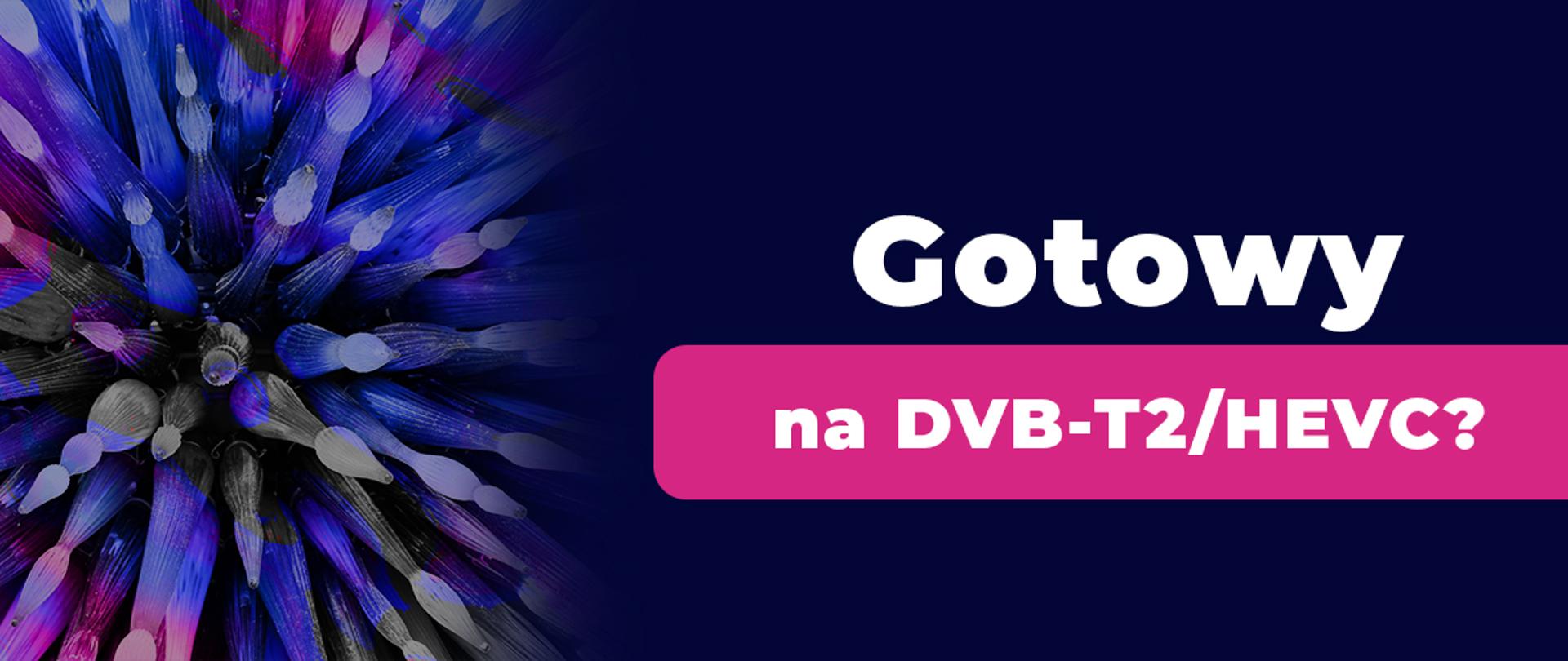 Grafika z napisem: Gotowy na DVB-T2/HEVC?