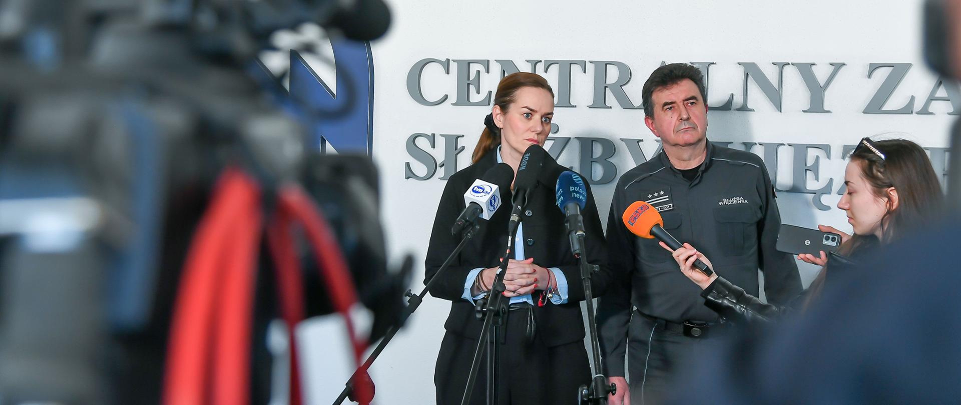 Konferencja - MS i SW reagują na tragiczne wydarzenia w Prusicach