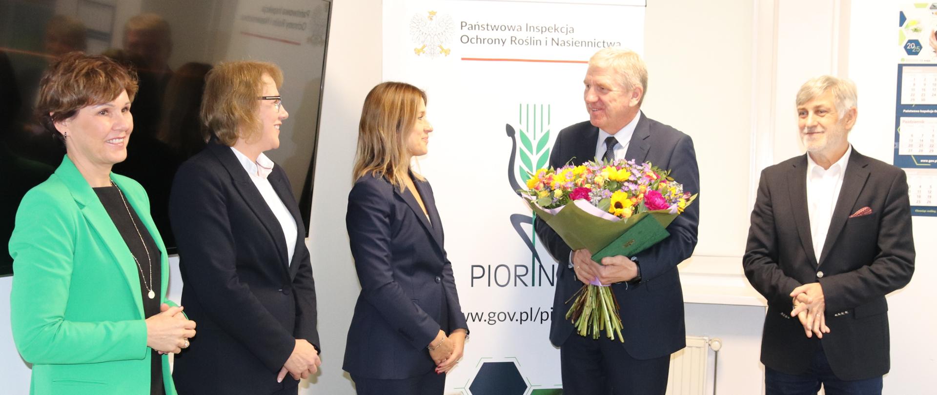 Wręczenie powołania nowemu Zastępcy Głównego Inspektora Ochrony Roślin i Nasiennictwa – Dariuszowi Wiraszce