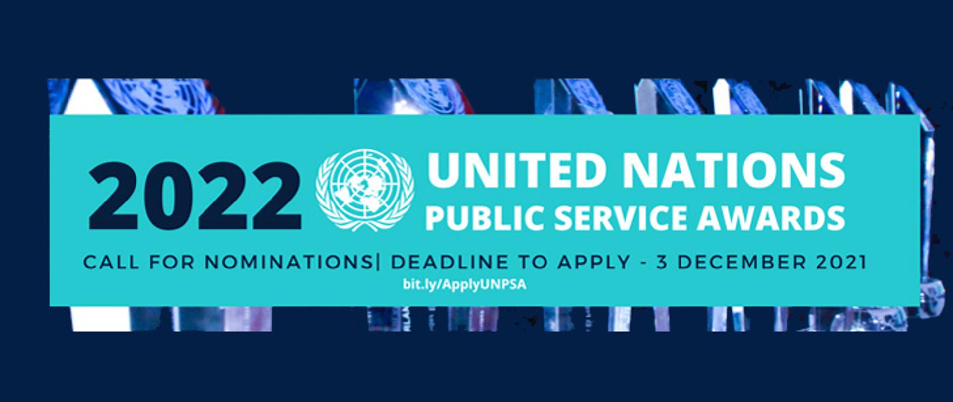 Grafika promująca nagrodę ONZ