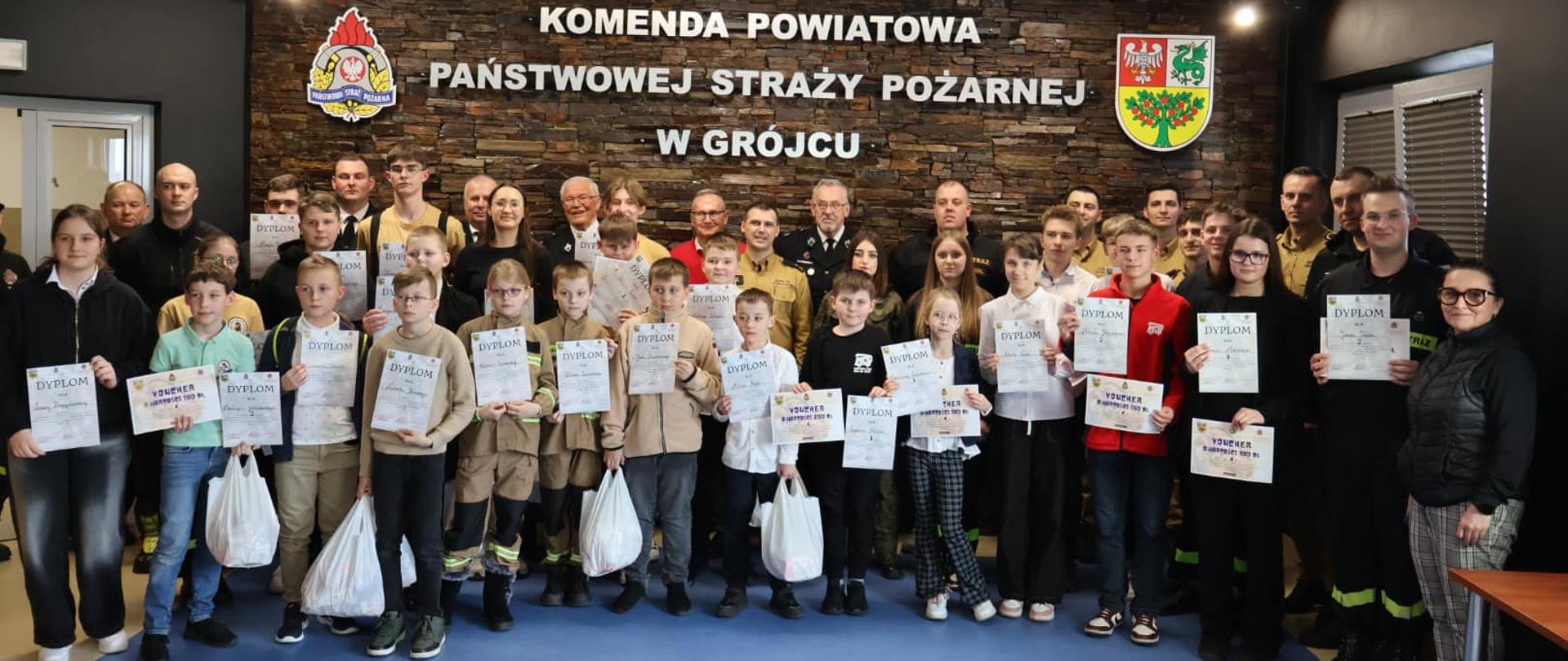 XLVII edycja Ogólnopolskiego Turnieju Wiedzy Pożarniczej pt. ,,Młodzież Zapobiega Pożarom” na szczeblu powiatowym