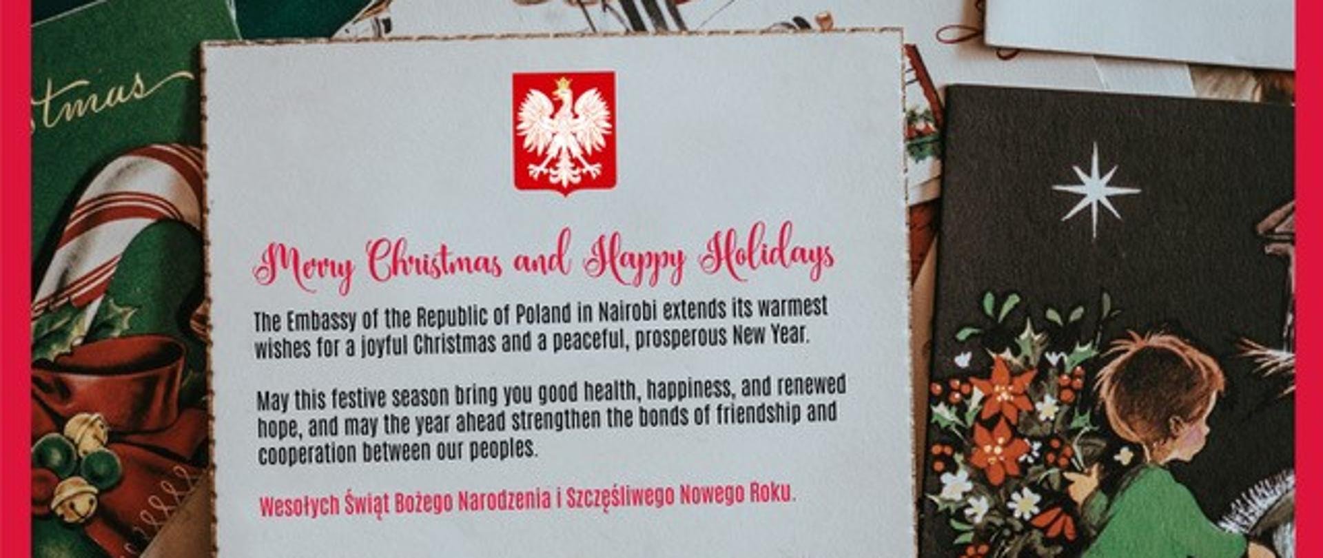 Życzenia z okazji Świąt Bożego Narodzenia