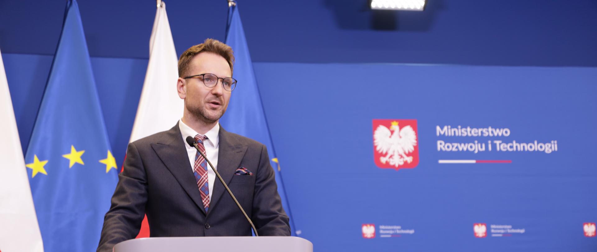 Minister Waldemar Buda na konferencji prasowej - 23.06.2022 r. 