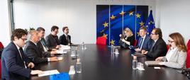 Spotkanie delegacji min. Gróbarczyka z urzędnikami KE