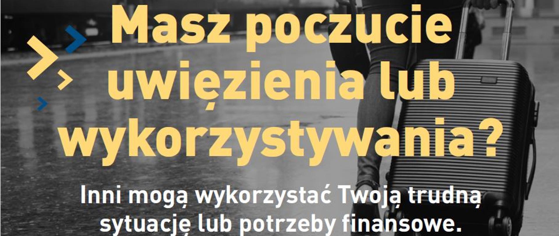 Kampania OBWE - BE SAFE, plakat w języku polskim