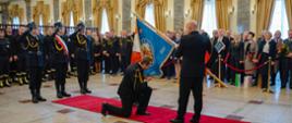 Uroczystość zdania obowiązków oraz powołanie Komendanta Miejskiego we Włocławku