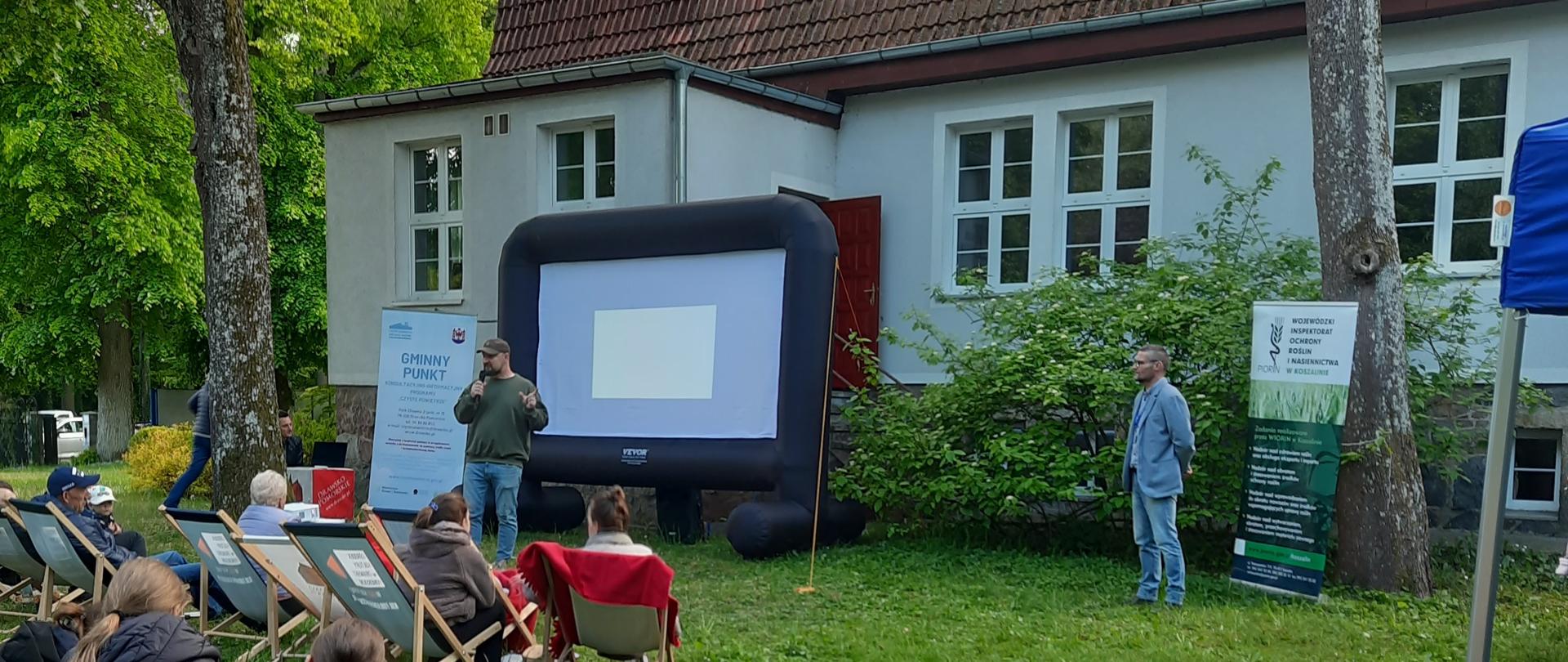 Zdjęcie przedstawia Międzynarodowy Dzień Zdrowia Roślin nad Drawą