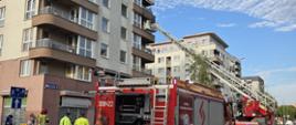 Pożar mieszkania przy ul. Gorlickiej we Wrocławiu
