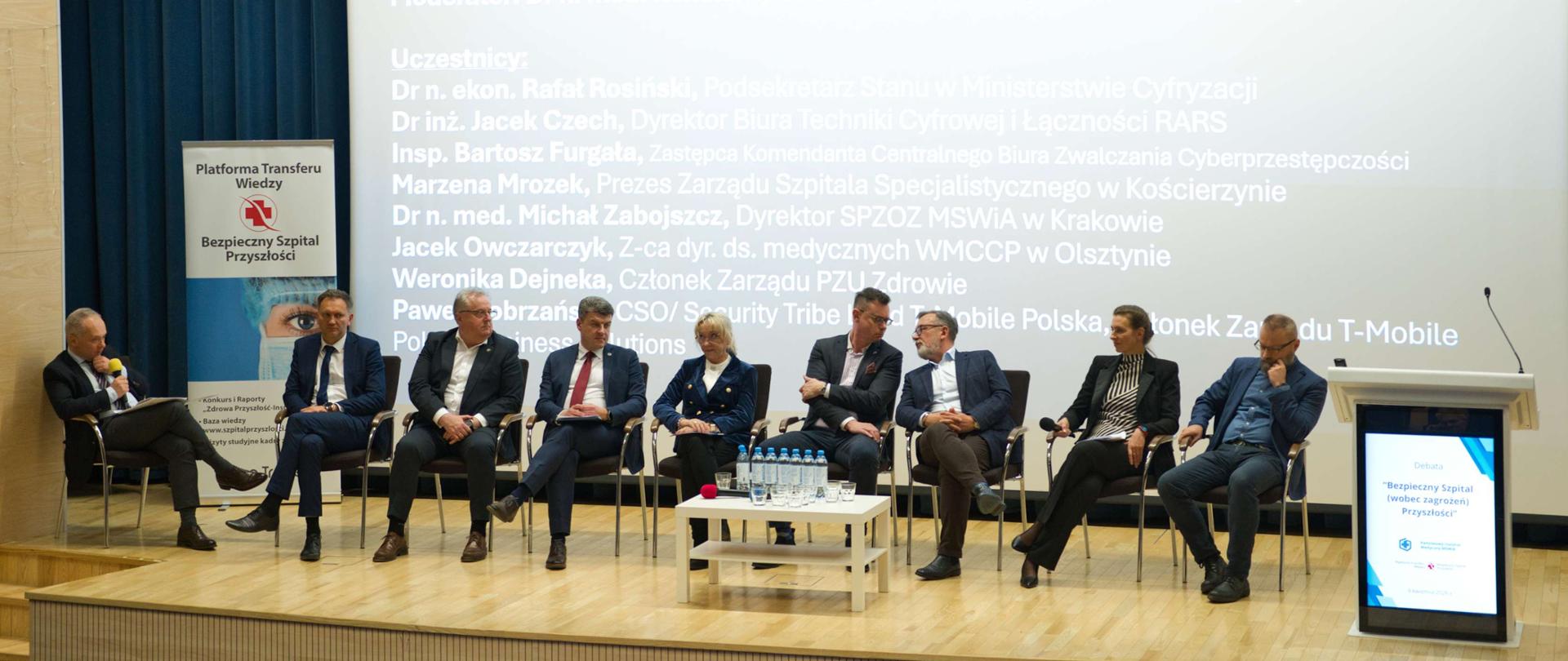 Debata "Bezpieczny Szpital (wobec zagrożeń) Przyszłości"