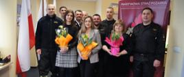 Życzenia kazimierskich strażaków z okazji Dnia Kobiet 2023