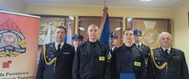 Uroczyste ślubowanie strażaków