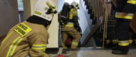 Pożary wewnętrzne - ewakuacja poszkodowanych ze strefy zagrożenia