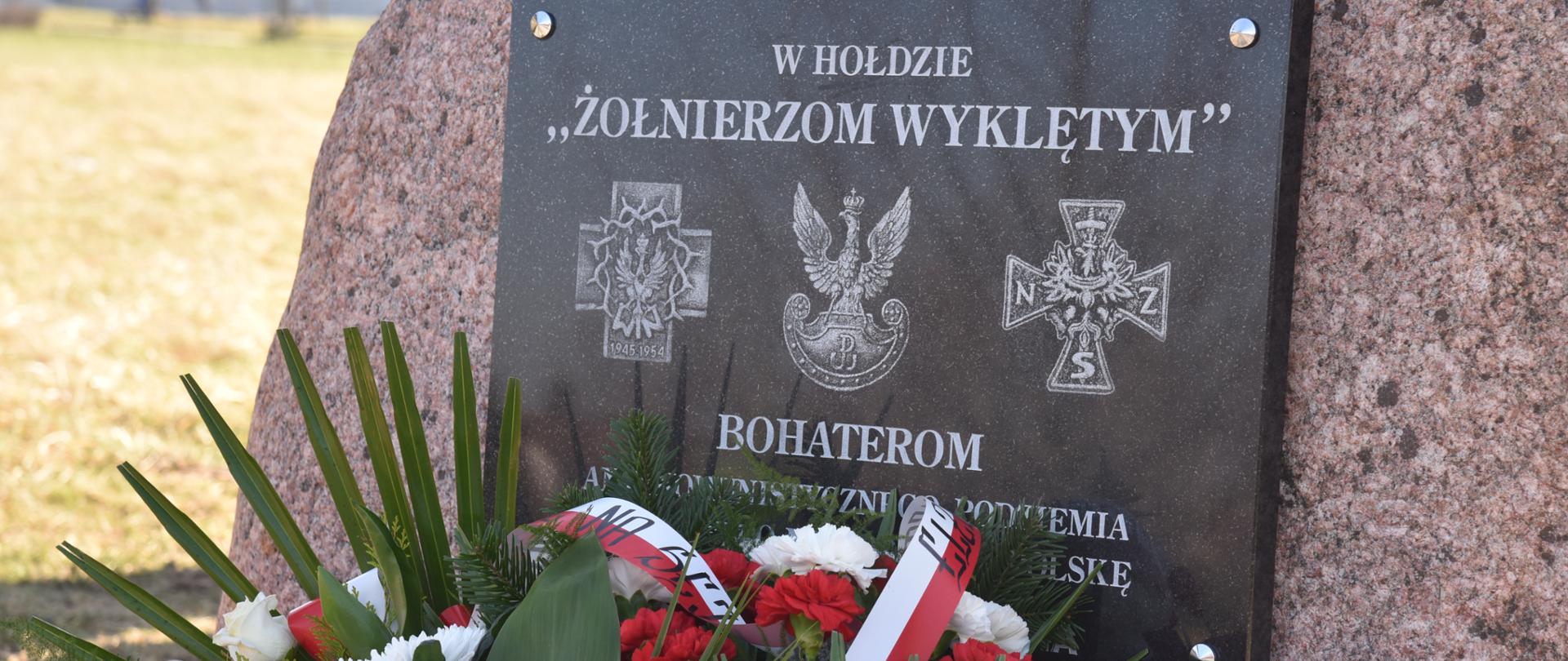 Obelisk "W hołdzie Żołnierzom Wyklętym"