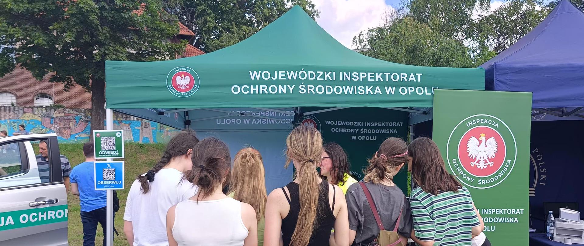 Stanowisko WIOŚ Opole na pikniku