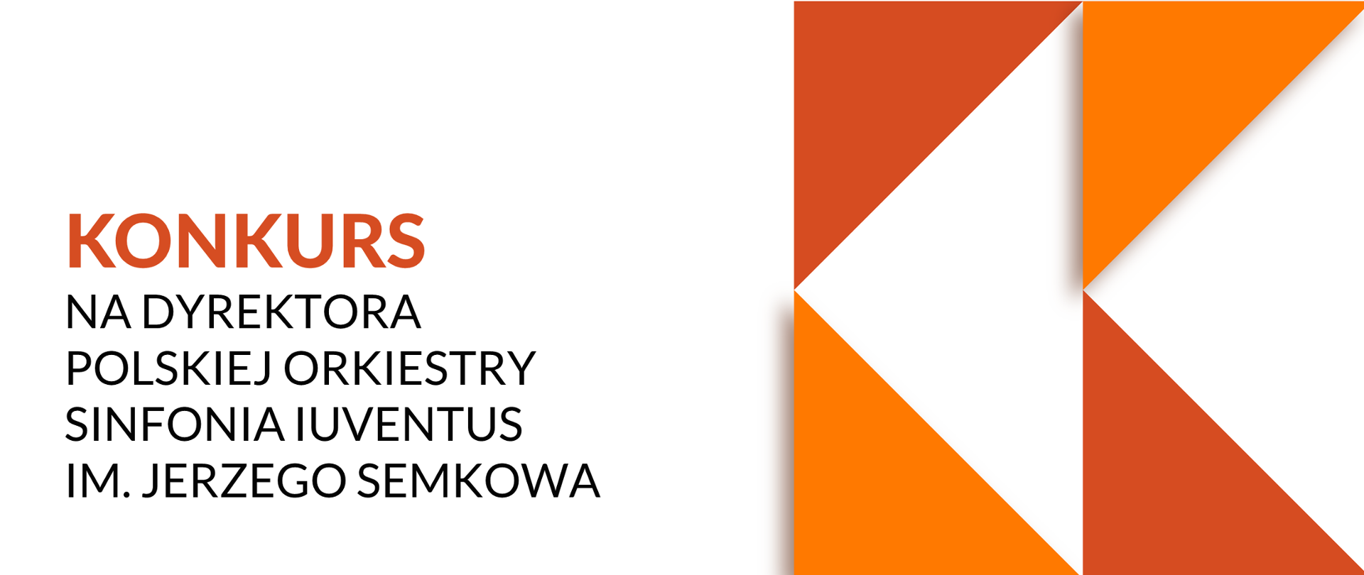 Wojciech Rodek rekomendowany przez komisję na dyrektora Sinfonii Iuventus