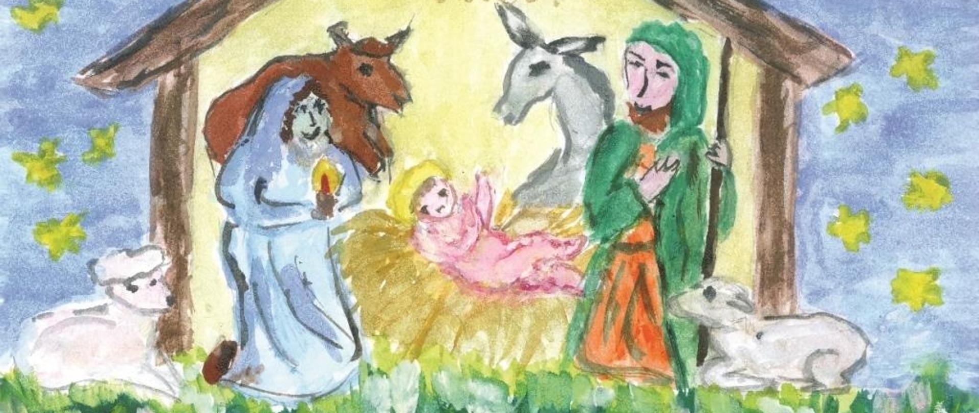 Christmas card by Klaudia Maciorowska