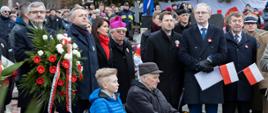Odsłonięcie pomnika Powstańców Wielkopolskich w Szubinie