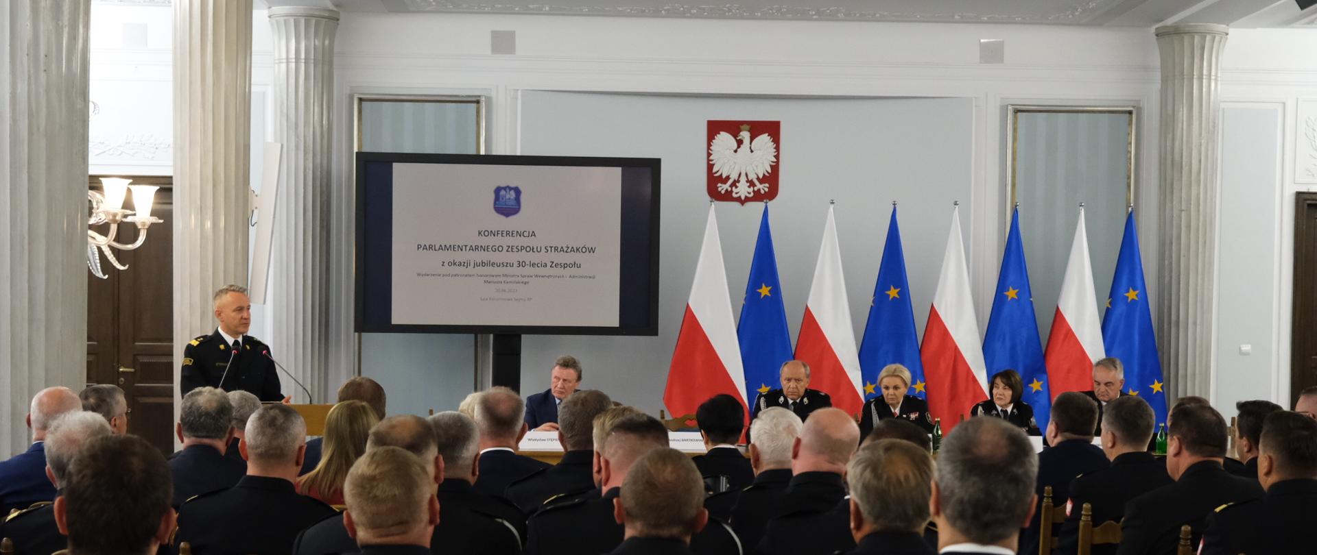 30 - lecie klubu parlamentarnego zespołu strażaków 