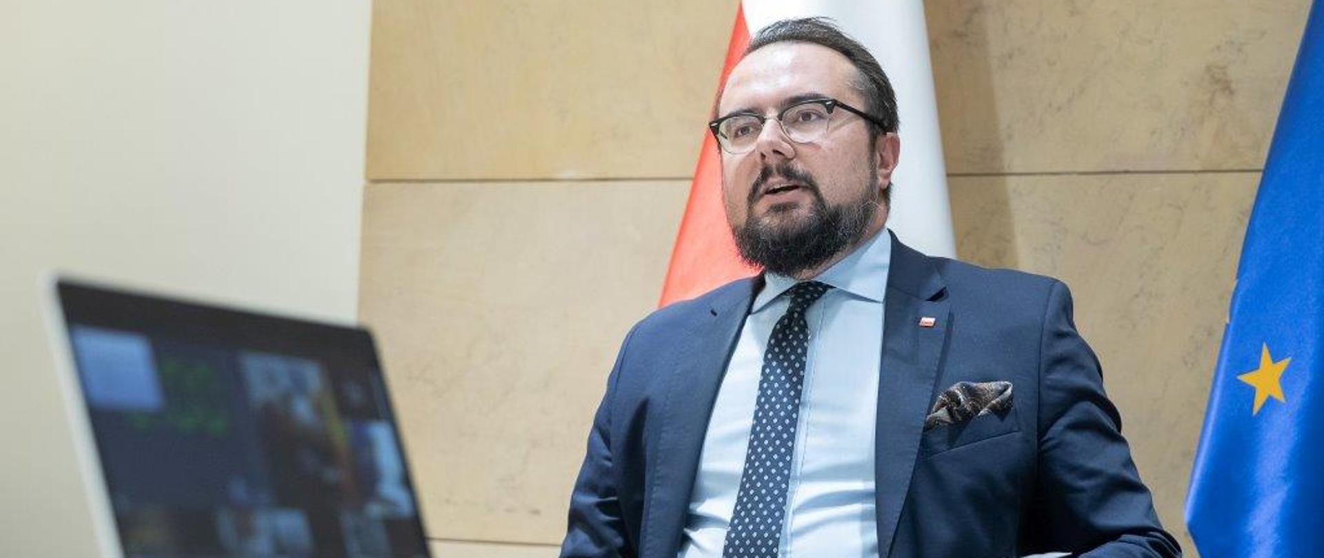 Minister Paweł Jabłoński