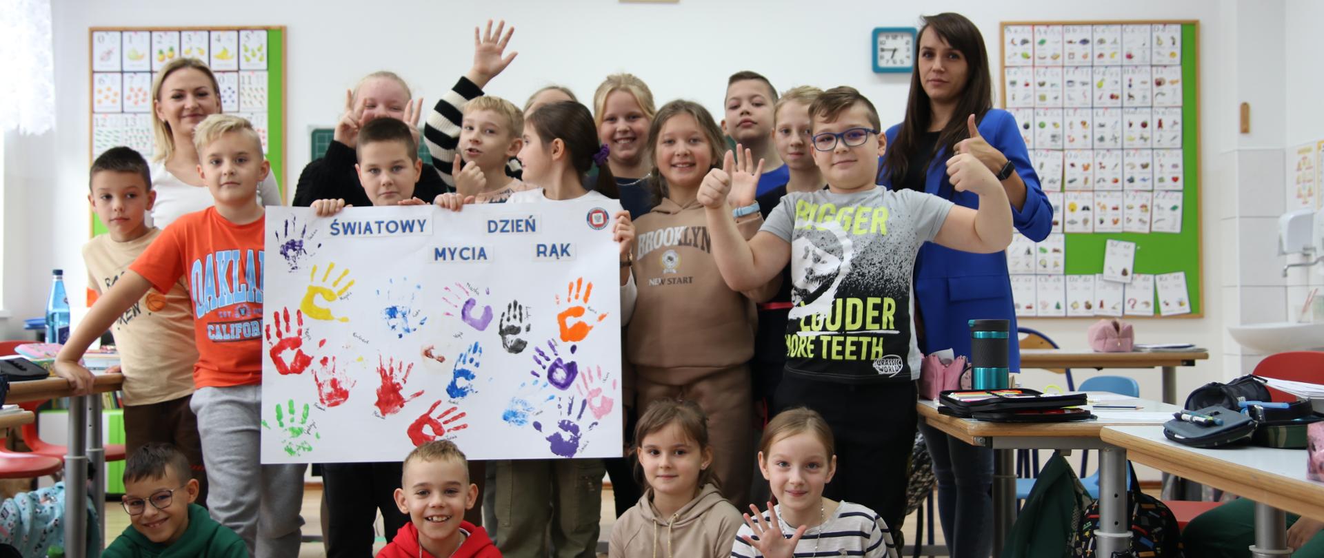 O higienie rąk w III klasie