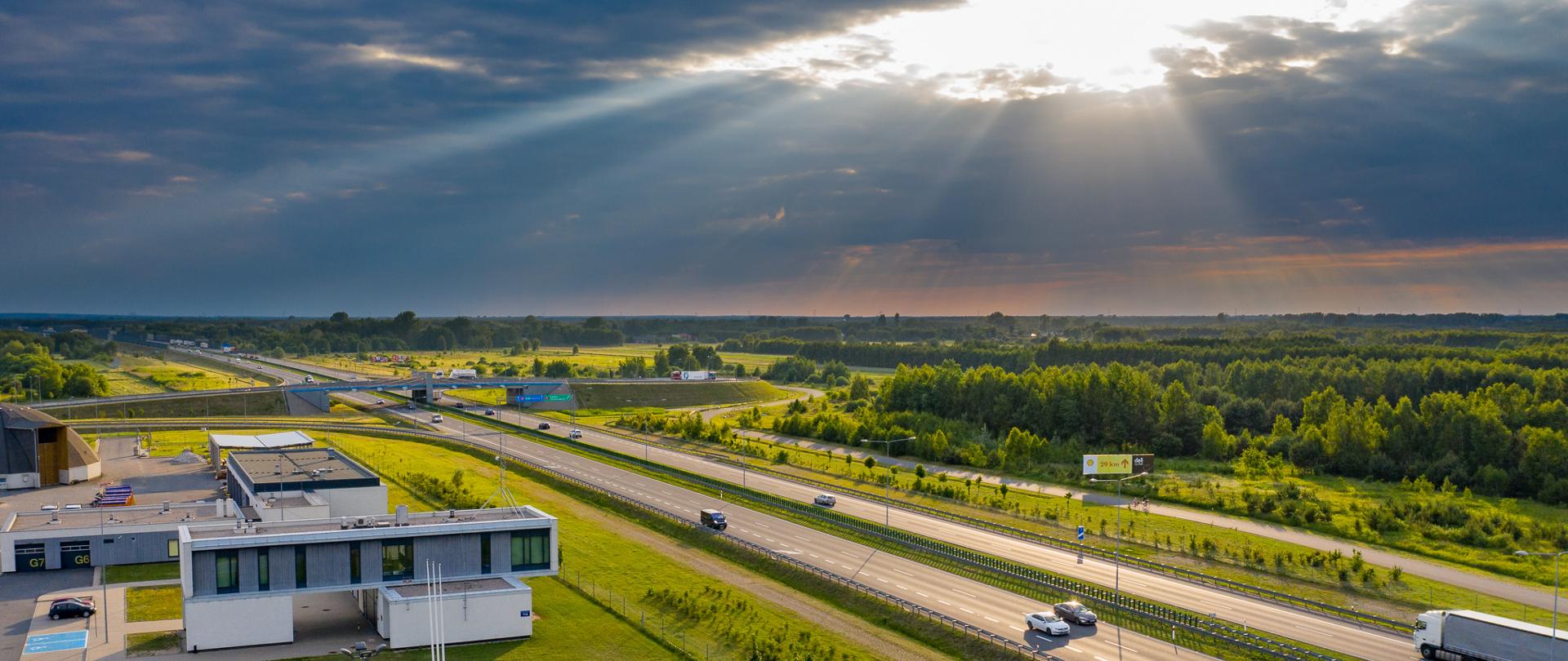 Autostrada A2 i Obwód Utrzymania Autostrady