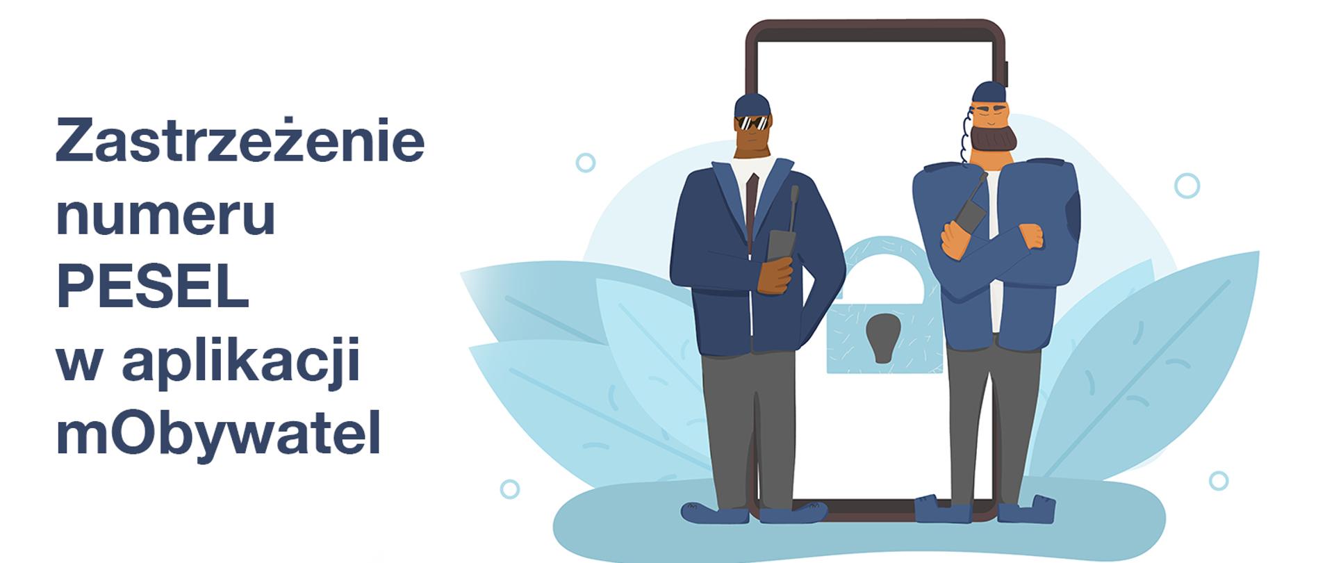 Zastrzeżenie numeru PESEL w aplikacji mObywatel