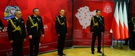 Uroczysta zmiana na stanowisku małopolskiego komendanta wojewódzkiego PSP
