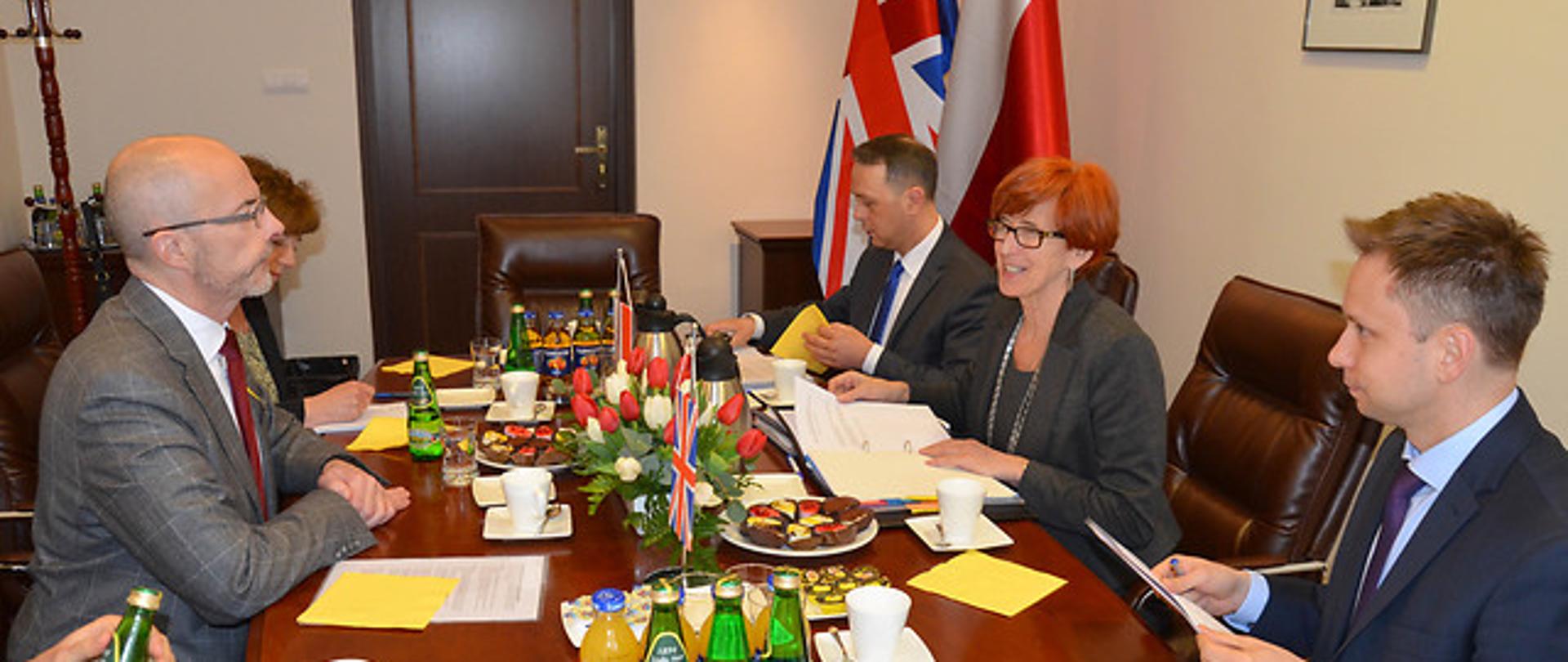 Spotkanie z Ambasadorem Zjednoczonego Królestwa Wielkiej Brytanii i Irlandii Północnej