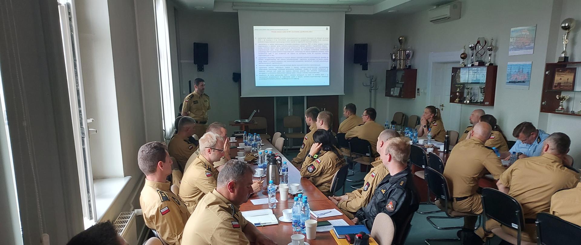 Narada służbowa pionu kontrolno-rozpoznawczego PSP woj. zachodniopomorskiego
